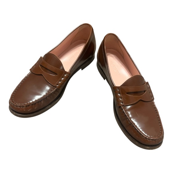 J. Crew Shoes - J. Crew Classic Brown Leather Penny Loafers Size 11 Preppy Academia Quality
